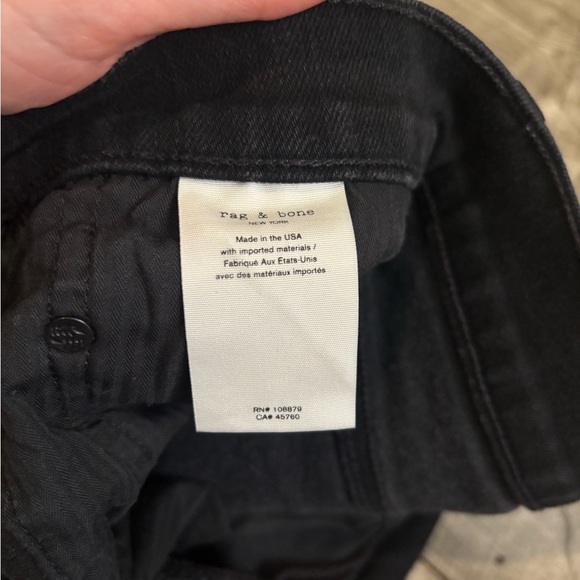 Rag & Bone Men’s Black Fit 1 Extra Slim 30 - Picture 9 of 9